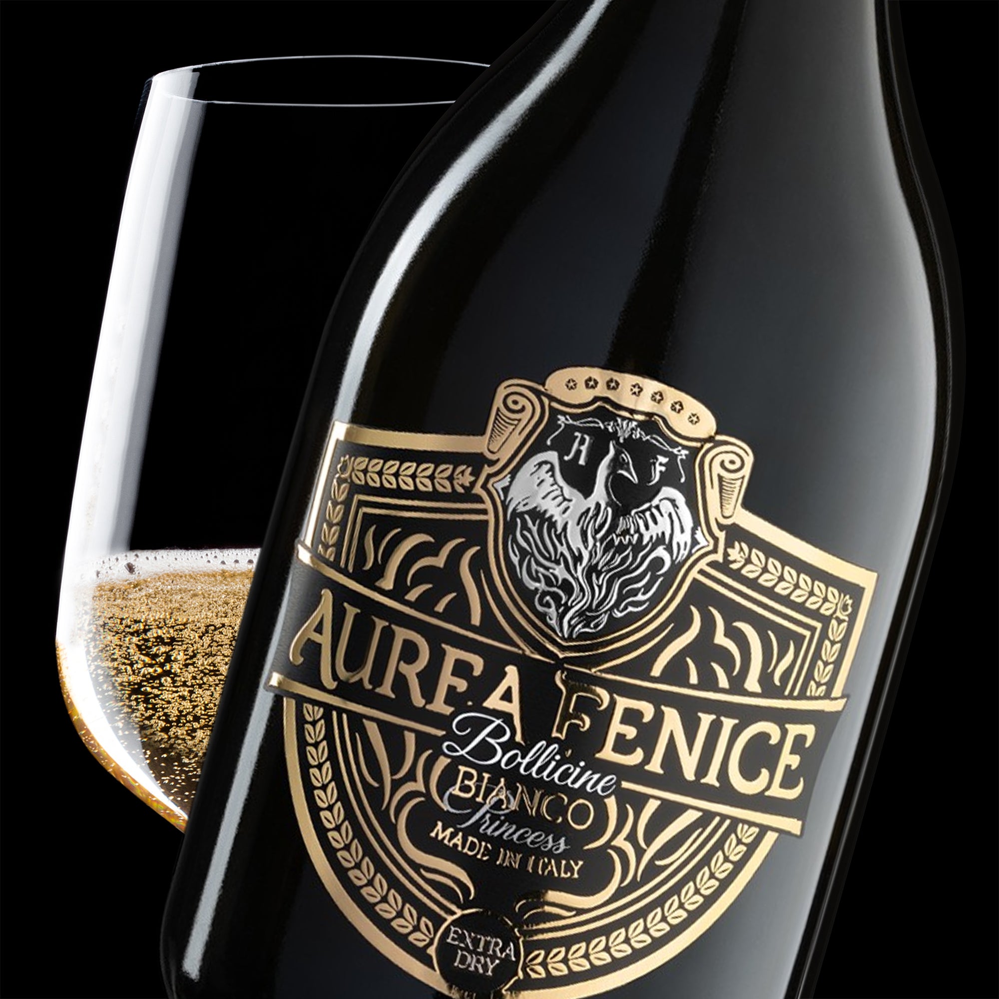 aurea fenice extra dry spumane analcolico