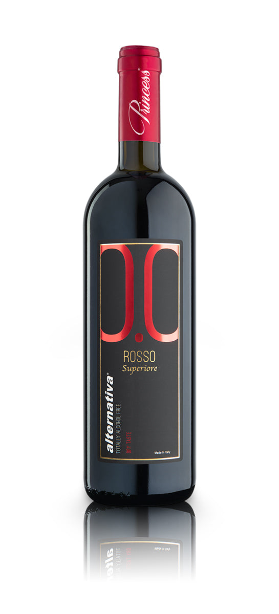 Alternativa 0.0 Rosso superiore - Analcolico da vino dealcolato –  Myalcolzero