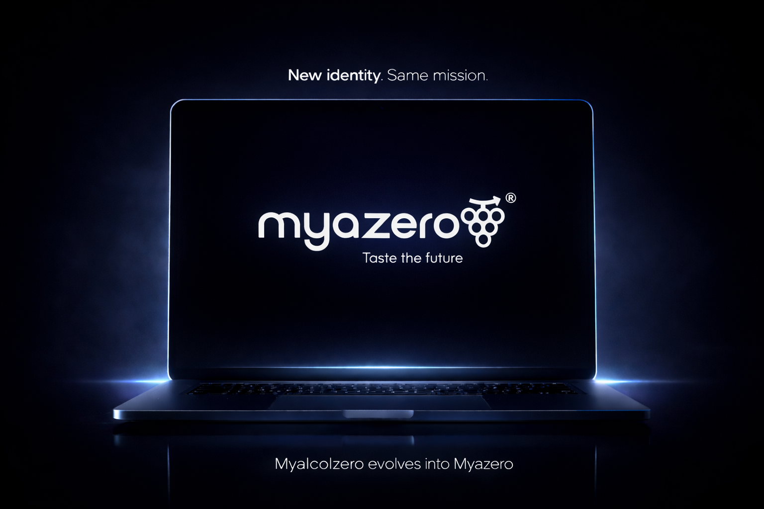 logo myazero rebranding vino analcolico