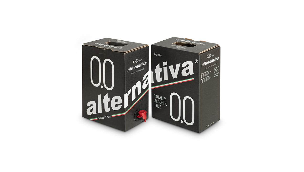 Alternativa bianco dry-secco analcolico 100% Made in Italy 0,0