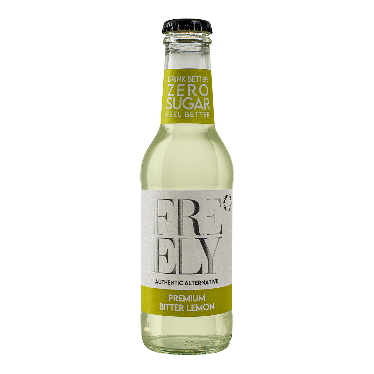 Freely bitter lemon zero zuccheri bitter al limone bottiglietta 200ml per cocktail analcolici
