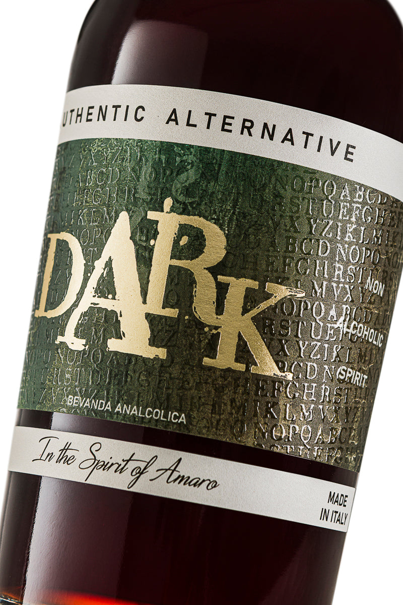 Amaro dark freely italiano ispirati ai grandi amari italiani bottiglia 750ml
