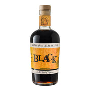 Digestivo analcolico liquore freely black foto sfondo bianco bottiglia 700ml