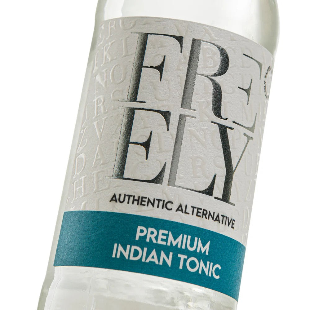 acqua tonica stile indian per gin tonic analcolico Freely premium indian tonic bottiglietta 200ml