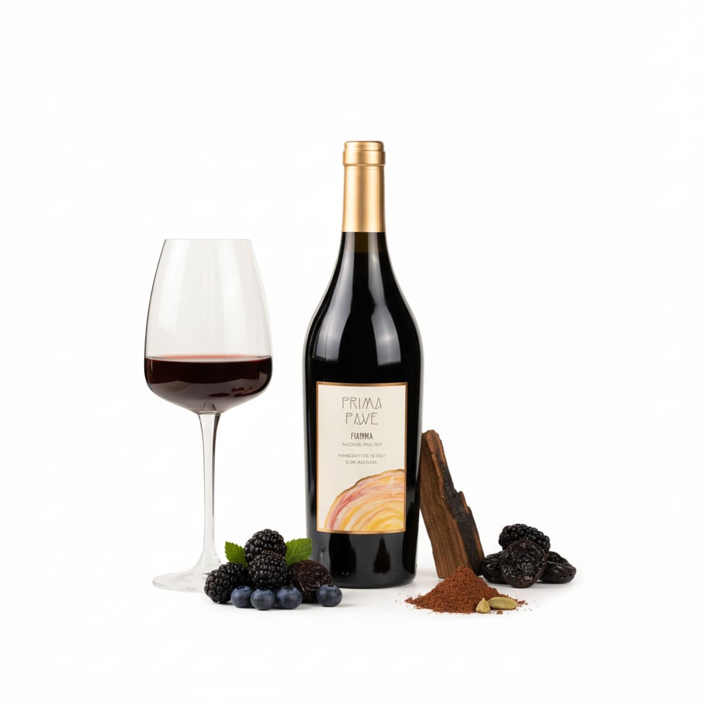 prima pavé fiamma vino dealcolato rosso analcolico 0.0