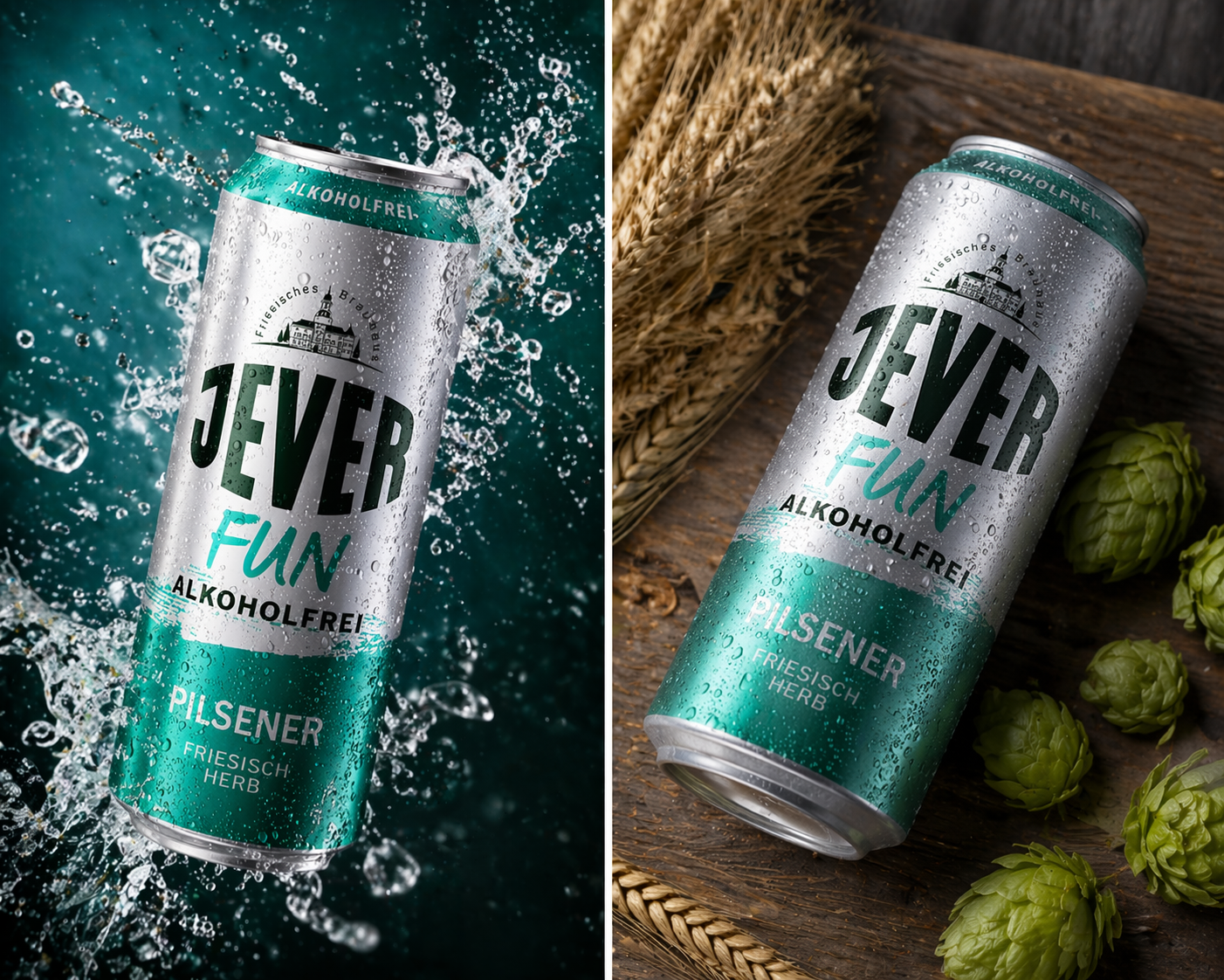 Jever Fun 0% Lattina 50cl - Birra analcolica stile Pils