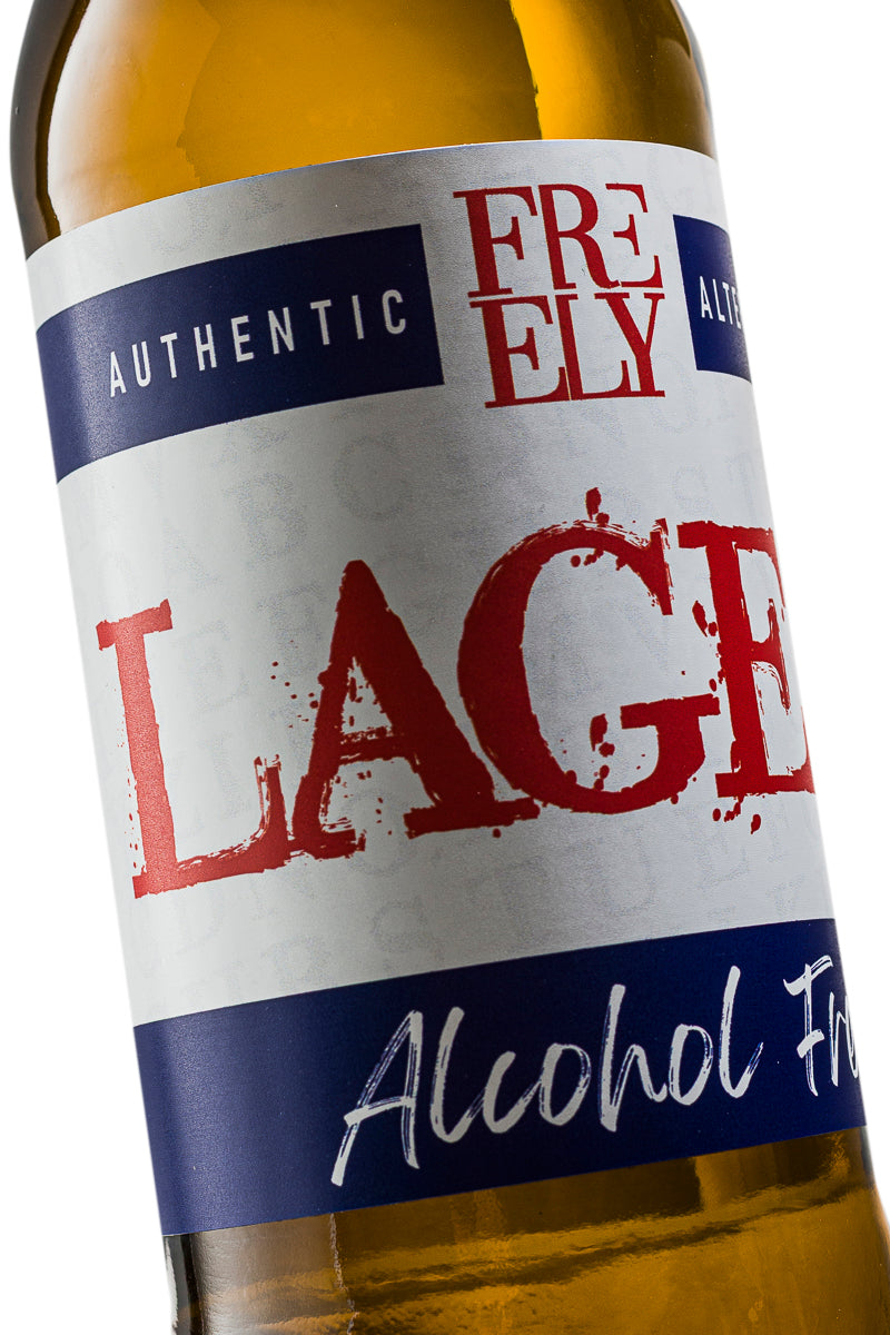 prodotto e-commerce birra analcolica lager della marca Freely alcohol free italiana