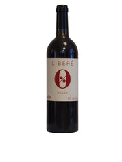 Libéré vino analcolico rosso da uve nebbiolo cantina réva nelle laghe bottiglia 750ml