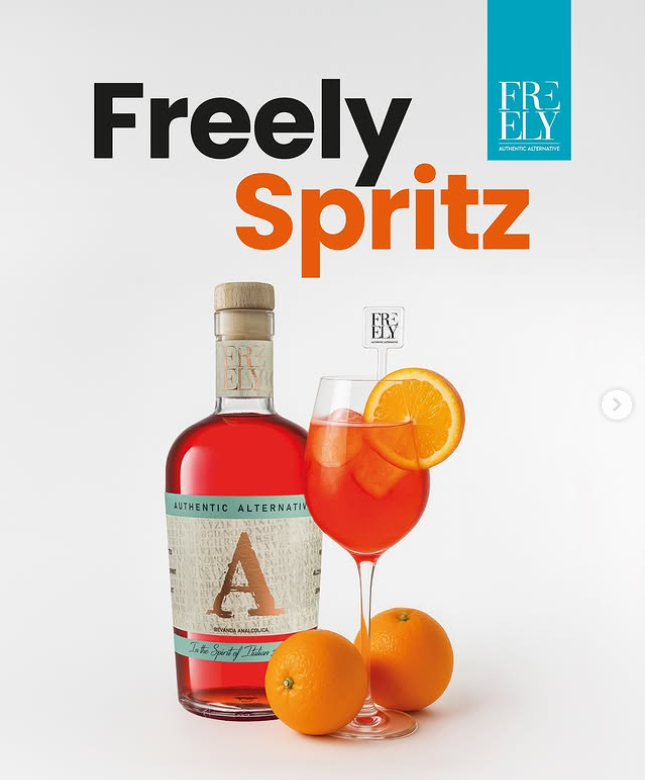 Freely spritz analcolico aperitivo italiano 0%