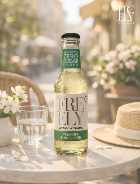 Ginger beer cocktail analcolici