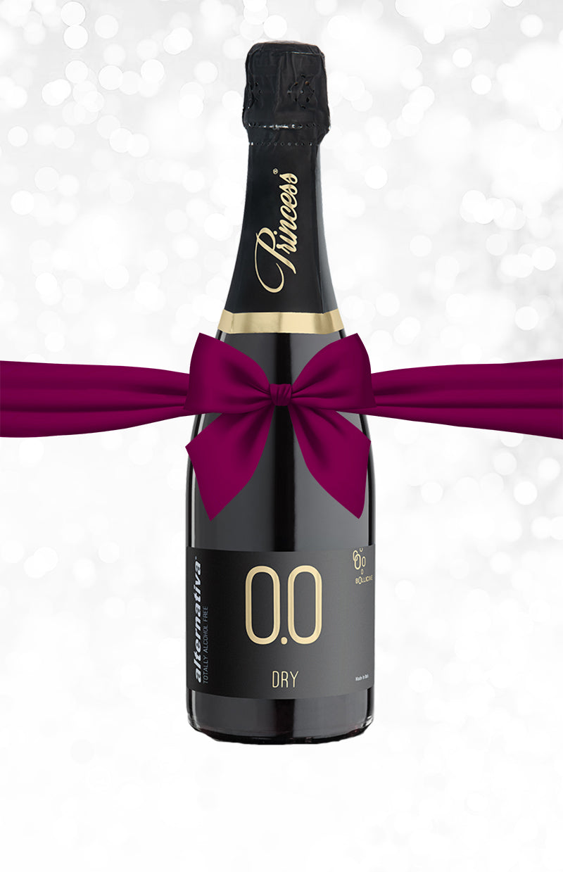 Alternativa 0.0 Bianco Dry -  Spumante analcolico da vino dealcolato