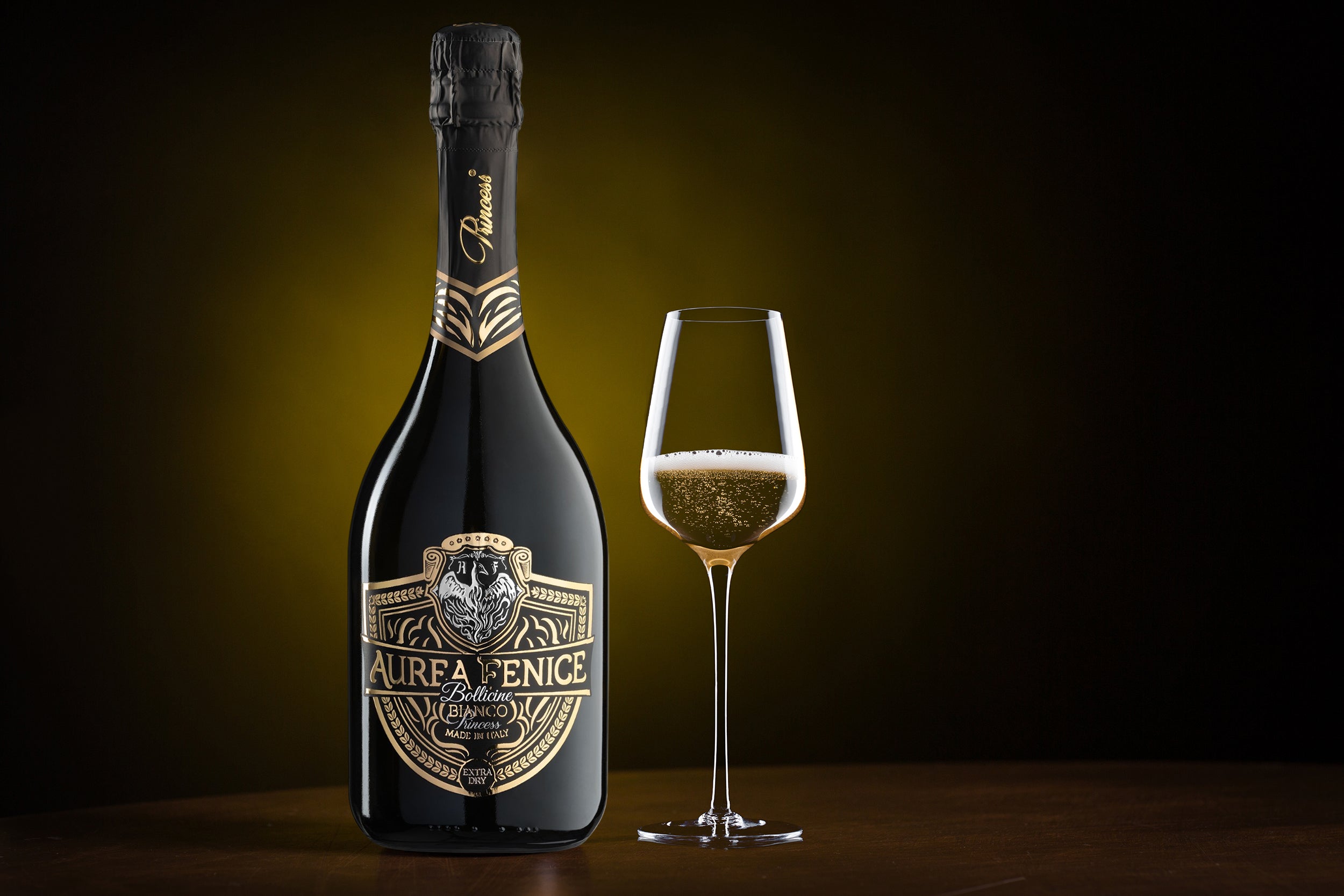 aurea fenice extra dry prosecco analcolico