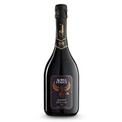 Aurea fenice bianco dry Collezione spumante analcolico 100% moscato giallo 0.0% da vino dealcolato bottiglia 750ml