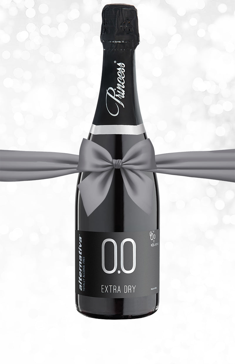 Alternativa 0.0 Bianco Extra Dry - Spumante Analcolico da vino dealcolato