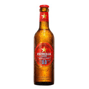estrella damm 0.0 barcelona birra analcolica mediterranea bottiglia 330ml alcohol free