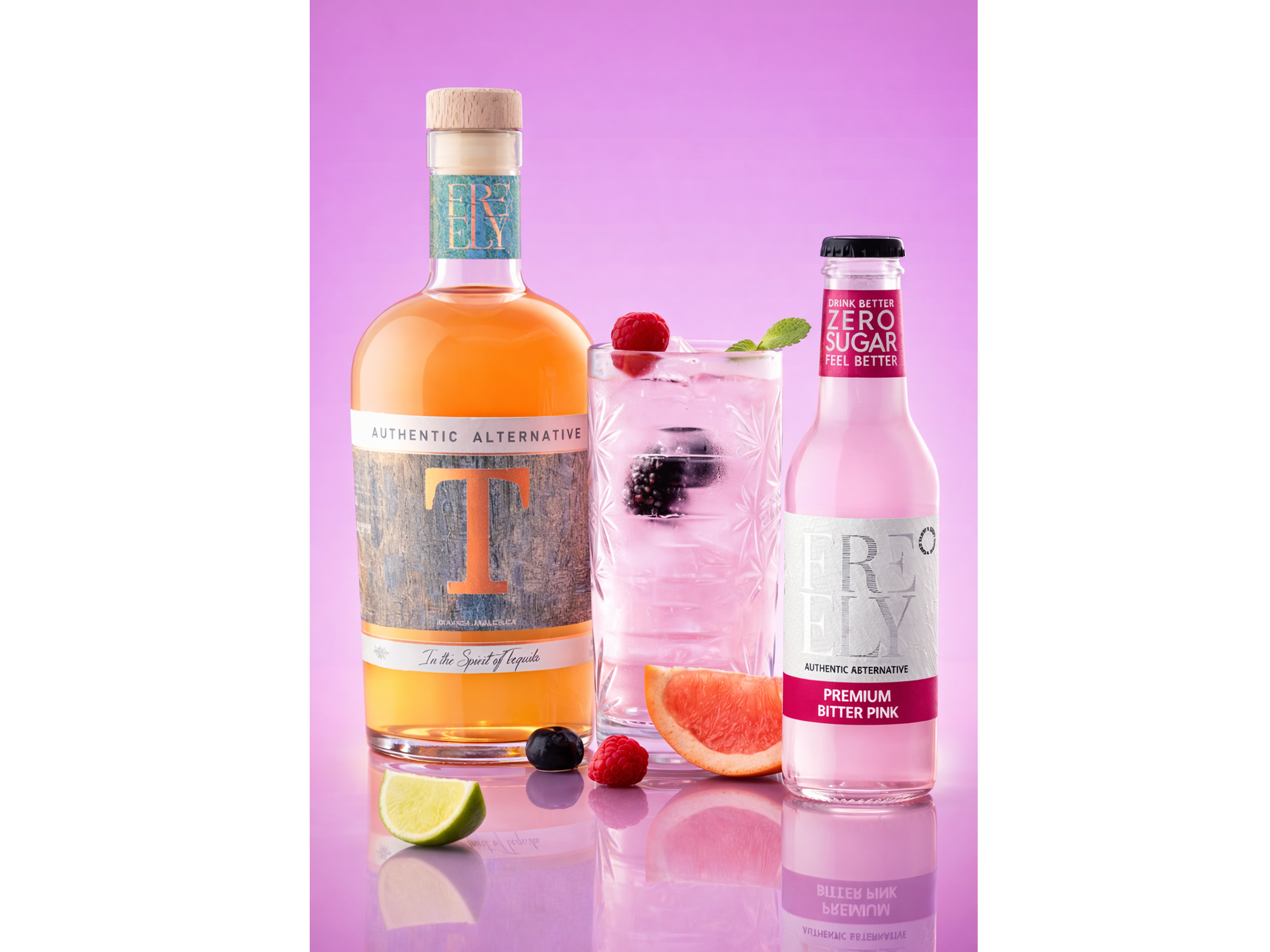 Paloma analcolico, cockatil analcolico con tequila analcolica