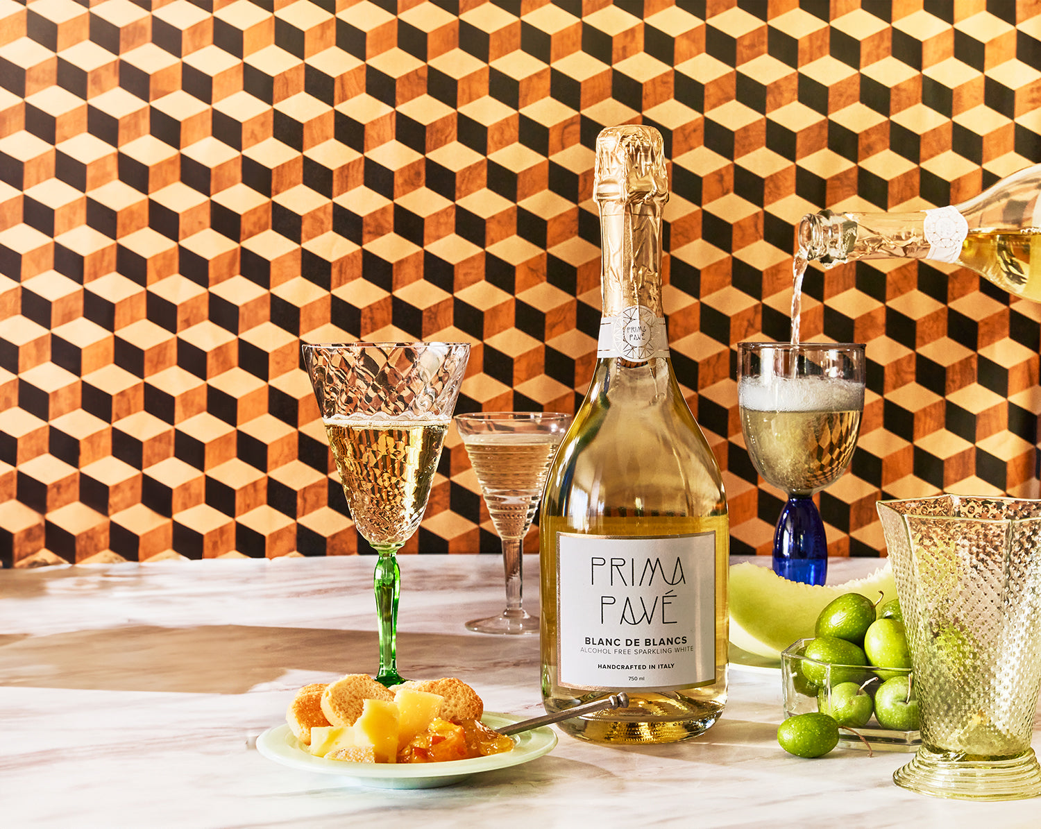 prima pavè blanc de blancs spumante analcolico italiano premiato