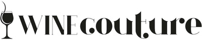 logo di wine couture portale online che parla di vino e sfumature